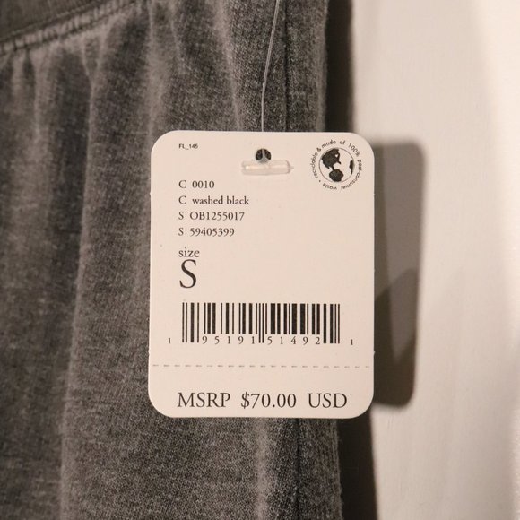 NWT Free People X Revolve Cozy All Day Harem Legging in Washed Black - Picture 12 of 14